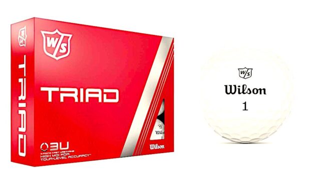 Wilson Triad Golf Balls