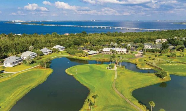 Golf Carts on Fire at Sanibel Island’s Dunes Golf Club