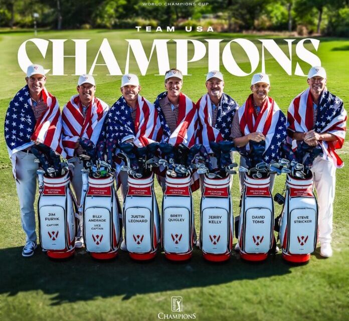 2025 World Champions Cup Features Champions Tour Legends Dec. 4-7